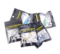 Leurre de pêche en métal pour la mer et l'eau douce avec action de nage active Argenté/bleu/vert/or 8 g, 10 g, 15 g