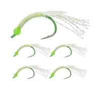 Leurre de Pêche - Ensemble de 5 Leurres Artificiels Luminescents,Leurres de 4,5 cm pour Eau Douce | pour Pêcheurs en Extérieur, Eau Douce et Salée, Pêche de