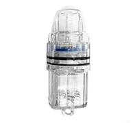 Leurre de pêche LED lampe flash sous-marine visible à 360° PP antirouille pour bateau de nuit pêche côtière en fond (bleu)