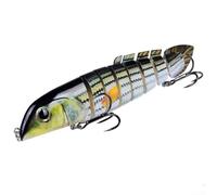 Leurre de pêche léger et de 16 à 5 cm avec design multi-sections pour une meilleure réussite de pêche (A)
