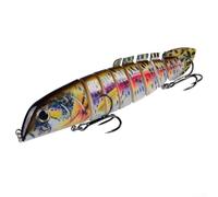 Leurre de pêche léger et de 16 à 5 cm avec design multi-sections pour une meilleure réussite de pêche (D)