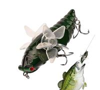 Leurre de pêche pour perche - Bits flottants pour la pêche à la perche - et offre des performances optimales à chaque excursion et augmente vos chances d'attraper le type de poisson souhaité