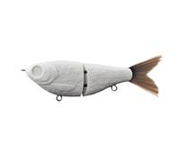 Leurre de pêche queue réaliste en fibre | Leurre de pêche Tackle pour eau douce, perche, truite, perche en verre, perche rivière, saumon, perche noire