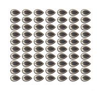 Leurre de pêche réaliste 2D autocollants plats avec dos pour une meilleure apparence d'appât et leurre de poisson (S)