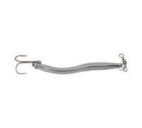 Leurre de pêche style bar pour maquereau roi et morue noire avec construction en alliage de zinc et natation flexible (48g)