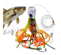 Leurre de trail | Leurre d'eau salée pour poissons et truites | Leurre flottant accessoires pour pêcheurs pêche de nuit perche perche poisson-chat pêche kayak cadeau de fête des pères
