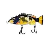 Leurre Électrique Composé De 4 Sections Articulées, Avec Lumière Led, Rechargeable Par Usb, Appât Artificiel De Type Poisson Nageur, Swimbait, Crankbait, Wobbler