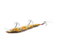Leurre en 15, 7g Plastique Poisson de 11, 5cm Pêche | Pêche en Mer, Forme Poisson, Résistant à Déchirure, Accessoire pour Compétiteurs et Passionnés