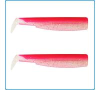 LEURRE FIIISH 2 corps Rose Fluo pour BLACK MINNOW 200