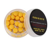 Leurre Flottant, 30 Pcs/Lot pêche à la Carpe 10/12mm Mousse Pop Up Soft Pellets Appâts de pêche(Jaune (sans saveur) 10 MM)