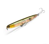 Leurre flottant de 11 cm, poids de 13 g avec hochet interne pour attirer le bar et le brochet à l'aube ou au crépuscule (D)