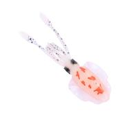 Leurre Flottant Pieuvre Lumineuse 605 en PVC pour Pêche Mer | Appât Simulé, Forme Calmar, Usage Nuit et Remorquage Bateau, Cible Poissons Prédateurs Salés