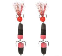 Leurre flottant pour pêche à la carpe avec triple crochet d'ancrage et flottabilité EVA pour une présentation en profondeur contrôlée dans les lacs (A)