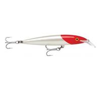 Rapala - Leurre de Pêche Floating Magnum - Matériel de Pêche avec Construction Balsa - Leurre Pêche d'Eau Douce - Fabriqué en Estonie - Prof de Nage 2.7 - 3.3m - Taille 11cm / 15g - Red Head