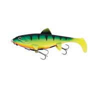 Fox Rage Replicant Shallow - poisson en caoutchouc, couleur : feu UV, longueur/poids : 23 cm - 125 g.