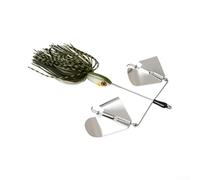 Leurre gabarit à lames 24 g pour pêche au bar en eau douce, rotatif crée du bruit et des vibrations, design jupe à pompons haute ténacité (2#)