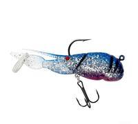 Leurre lesté pour crevettes 9 cm | Poids d'enfoncement rapide, lancer longue distance, action de queue de pagaie, longueur 9 cm, prêt pour l'eau salée