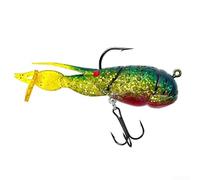 Leurre lesté pour crevettes 9 cm | Poids d'enfoncement rapide, lancer longue distance, action de queue de pagaie, longueur 9 cm, prêt pour l'eau salée