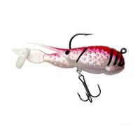 Leurre lesté pour crevettes 9 cm | Poids d'enfoncement rapide, lancer longue distance, action de queue de pagaie, longueur 9 cm, prêt pour l'eau salée