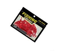 Leurre Maggot Segmenté 3cm Action de Nage Vivante | Design pour biomimétique, mouvement segmenté, poisson pour forte, 2cm léger, idéal petites espèces