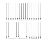 Leurre Making Wire Loops | Spinner Bait Wire Bent Loop | Équipement de poisson pour rivage, bar, quai, rivière, lac, glace, eau de mer, plage, bateau, extérieur