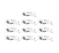Leurre métallique VIB avec système réglable à trois trous | Coulée longue distance avec systèmes réglables à trois trous pour des conditions de pêche polyvalentes et des poissons