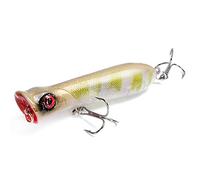Leurre Peche Leurre de pêche Artificiel Dur en Plastique avec Yeux 3D, 8 cm, 11,4 g, for la Surface, crankbait, à Carpe(A)
