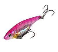 Leurre Peche Leurre de pêche en mer Spinner Spoon Metal Jig Bait 7g 10g 16g 20g avec Triple hameçon Spinnerbait for brochet et Carpe(7,7g)