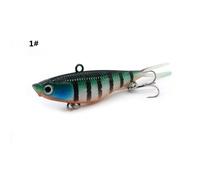 Leurre Pencil Whopper Plopper Rigide Avec Hameçon Rotatif, Appât Artificiel Idéal Pour La Pêche En Surface, 9.5cm, 21g, 1 Unité