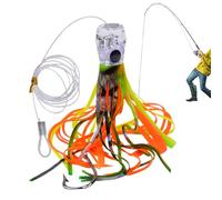Leurre pour la pêche à la traîne - Appât d'eau salée pour poissons et truites, leurre flottant réaliste pour truite, kayak, nuit, pêcheur, perche, pêche à la mouche, papa, amateur de crappie