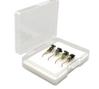 Leurre pour la Pêche du Bass - Hameçons Réalistes en Acier au Carbone 4 Pièces - Hameçons pour Truite Et Leurres De Pêche À La Mouche | pour la en Mer Rivière Lac avec Appâts pour Truite Saumon