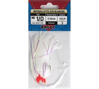 Leurre Ragot mitraillette eco Blanc 135 cm
