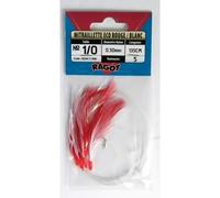 Leurre Ragot mitraillette eco Rouge 135 cm