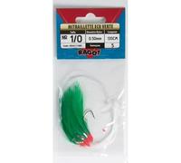 Leurre Ragot mitraillette eco Vert 135 cm