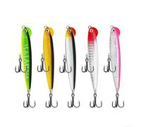 Leurre Rigide Crête de Coq 4.5cm pour Bass pour brochet Leurre | Centre gravité bas, blocs intégrés, lancer longue distance, atteint zones lointaines