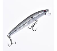 Leurre Rigide De Type Wobbler Pour La Pêche, Appât Artificiel Idéal Pour La Pêche Au Bar, Au Brochet, Au Méné Ou À La Carpe, 10cm, 1.5m, 8.5g
