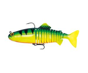 Leurre souple carnassier Fox Rage Rage Jointed Replicant 23cm / 9inch Gris 23 cm