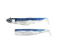Leurre souple fiiish combo black minnow 90 off shore 9cm 10g BLUE