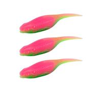 Leurre Souple Flottant avec Queue Rotative Appât Artificiel Idéal pour La Pêche À La Carpe Applications Universelles pour Plusieurs Techniques Haute Attraction 3 Pièces