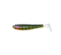 Leurre souple Fox Rage Spikey Shad ultra UV Vert 9 cm
