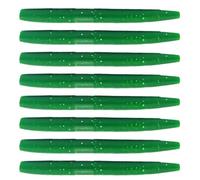Leurre Souple Imitation Ver Terre Appât Couleurs Vives Et Réutilisable Lot | Kit De Leurres Souples Type Ver Pour Hommes Passionnés de Pêche Mer et Eau Douce Truite Bar Tambour Rouge L
