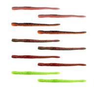 Leurre Souple - Le Coffret de 10 Pièces de Leurres Souples Simulation pour Nageurs - Appât Artificiel Réaliste pour Attraper des Poissons