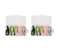 Leurre Souple Nager Appât PVC Réaliste Spinning Tail Simulation Pêche Leurre 10PCS Ensemble pour la Basse Pêche avec Étui De Rangement Durable et Fiable Conception