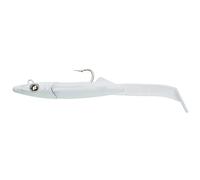 Leurre souple Ragot Raglou Hybrid 65 (x2) Blanc 6,5 cm