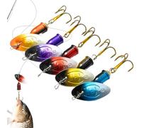 Leurre spinner, leurre spinner, en métal - Kit de leurres de pêche en cuivre à paillettes pour rivières, lacs, offshore, ruisseaux