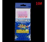 Leurre Triple Avec Hameçon Lumineux En Acier Au Carbone, Appât Artificiel Idéal Pour La Pêche En Mer, Au Bar Ou Au Cod, Fil De Pêche, 7g, 6 Pièces/Ensemble