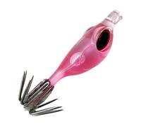 Leurre Turlutte À Calamars Jig pour Poulpe 4 cm À Lente De 4 Cm | Appât De Pêche Pour Pieuvre, Seiche, Bar, En 4 Cm Mer, Depuis Un Bateau, La Côte, Un Quai, Ou En Rivière