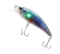 Leurres À Brochet Eau Douce | Leurre Robotisé Rechargeable par USB | Appât Vibrant Électrique avec Éclairage LED de protection exclusive, est conçu pour durer plus Sports Extérieurs - Truite et Perche