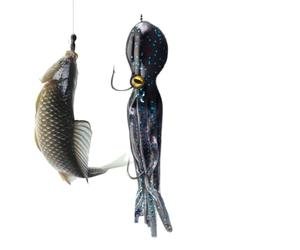 Leurres à calamars Appât Artificiel Souple Lumineux à coulée Rapide avec | leurres de pêche en mer pour Pêcheurs de Poulpes, Seiches et Encornets en Zone Côtière le Long du