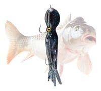 Leurres à calamars Lumineux à coulage Rapide, réaliste et Souple avec | Leurres de Pêche en Eaux Profondes pour Pêcheurs de Poulpes, Seiches et Encornets en Zone Côtière le Long d